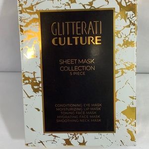 NWT Glitterati Culture Sheet Mask Collection